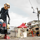 Illustration for article titled In Ecuador, insane giant sculptures of The Hulk and Hellboy invade on New Years Eve